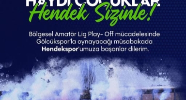 Başkan Püsküllü'den Hendekspor'a Destek Mesajı
