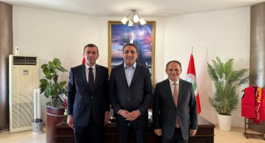 Ecevit Keleş, Balçova Belediye Başkanı Onur Yiğit'i Ziyaret Etti