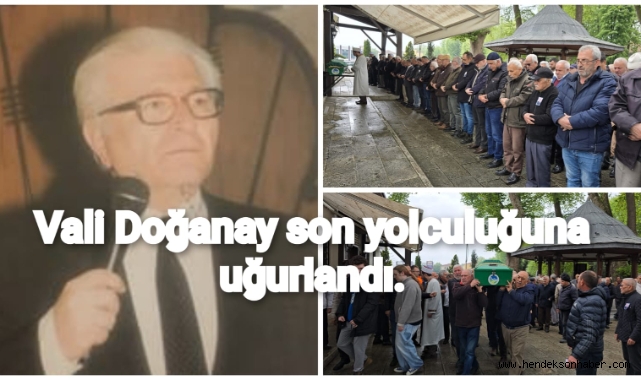 Emekli Vali Ergün Doğanay son yolculuğuna uğurlandı