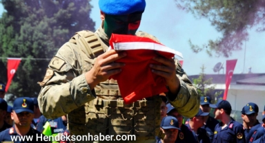 Hendek İlçe Jandarmada özel gereksinimli gençler için yemin töreni düzenlendi