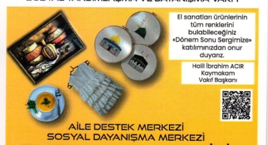 Hendek Sosyal Yardımlaşma ve Dayanışma Vakfı Dönem Sonu Sergisi’ne Davet