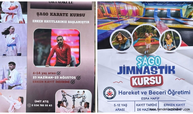 Hendek’te Şago Karate ve Jimnastik Kursu Açılıyor