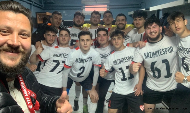 Kazimiyespor'dan gol yağmuru