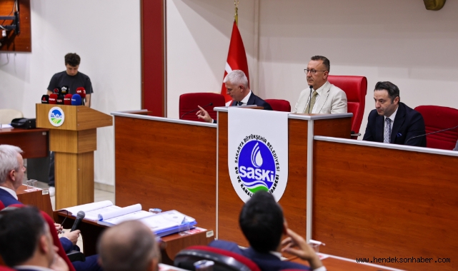 SASKİ Genel Kurulu’nda su israfını önleyecek önemli karar: