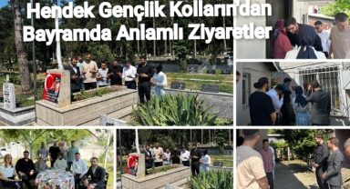 Hendek AK Parti Gençlik Kolları’ndan Kurban Bayramı’nda Anlamlı Ziyaretler