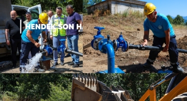 Hendek’in 3 mahallesine 3 bin metrelik yeni hat, su deposu ve alternatif su kaynağı