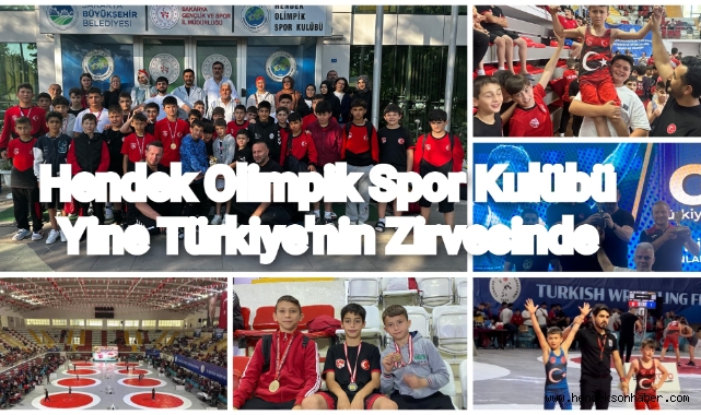HENDEK OLİMPİK SPOR KULÜBÜ YİNE TÜRKİYE'NİN ZİRVESİNDE