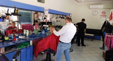Hendek'te Berber ve Kuaförlerde Bayram Yoğunluğu