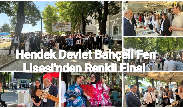 Kültürler Buluştu, Dayanışma Güçlendi: Devlet Bahçeli Fen Lisesi'nden Renkli Final
