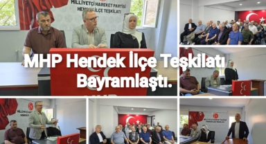 MHP Hendek İlçe Teşkilatı Bayramlaştı