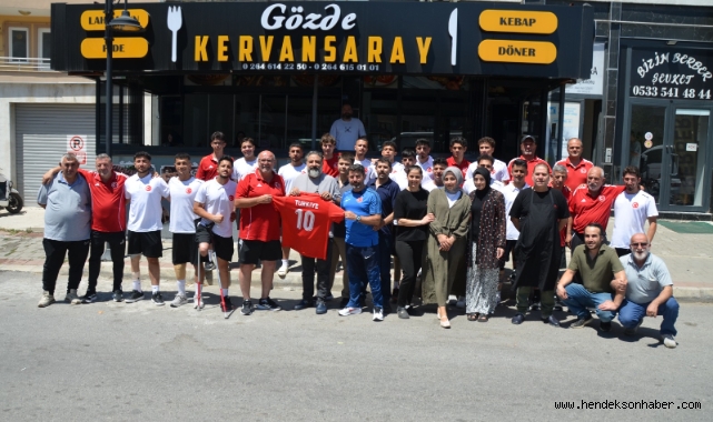 Ampute Genç Milli Takımı Hendek'te Mola Verdi: Polonya Maçı Öncesi Son Durak