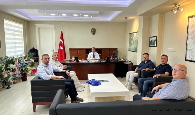 Babaoğlu’ndan Hendek Kaymakamı Gökpınar'a Hayırlı Olsun Ziyareti
