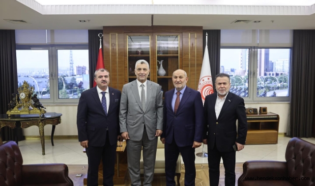 Başkan Püsküllü'den Ticaret Bakanı Bolat'a Ziyaret: