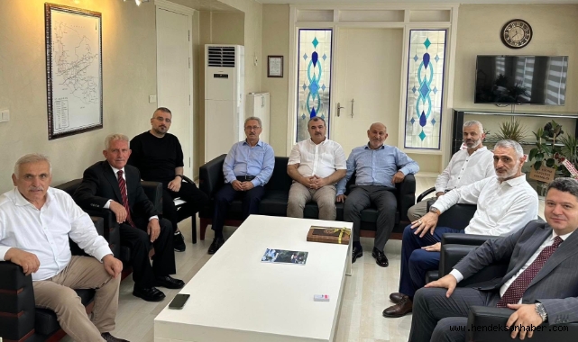 Hendek Bayraktepe Derneği'nden Kaymakam Gökpınar'a Ziyaret