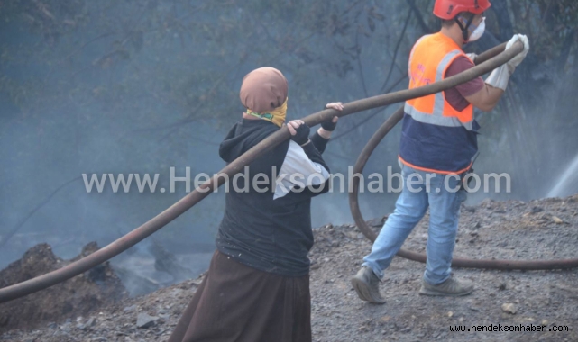 Hendek Güldibi'ndeki Orman Yangını Kontrol Altında