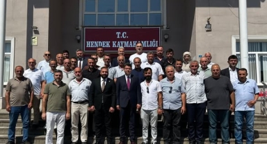 Hendek Muhtarlarından Kaymakam Gökpınar'a 