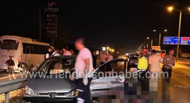 Hendek'te Feci Kaza 23 Yaşındaki Sürücü Hayatını Kaybetti