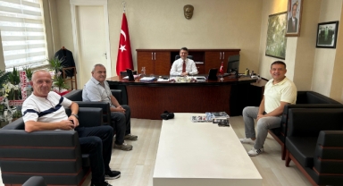 Hendekli Gazetecilerden Kaymakam Gökpınar'a 