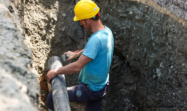 İkramiye Mahallesi’nin 4 bin metrelik içme suyu projesi tamamlandı