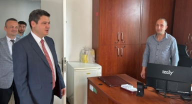 Kaymakam Gökpınar'dan İlçe Milli Eğitim Müdürlüğü'ne Ziyaret