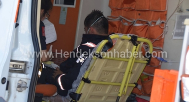 Orman Yangınıyla Mücadelede Dumandan Etkilenen SAKE Ekibine İlk Müdahale