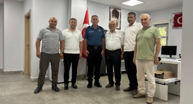 Başkan Bahadır Ve Yonetiminden Hendek İlçe Emniyete Ziyaret