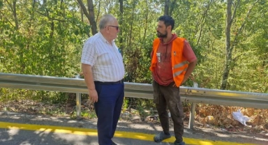 BÜYÜKŞEHİR BELEDİYESİNDEN YOL GÜVENLİĞİNE ÖNEMLİ DOKUNUŞ 