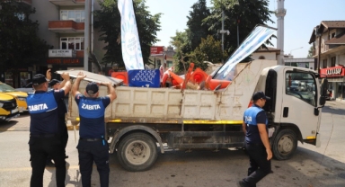 HENDEK BELEDİYESİ’NDEN KALDIRIM İŞGALLERİNE KARŞI DENETİM