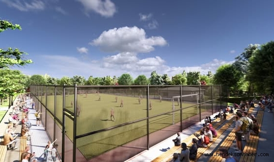 HENDEK KÖPRÜBAŞI MAHALLESİNE MODERN SPOR ALANI GELİYOR