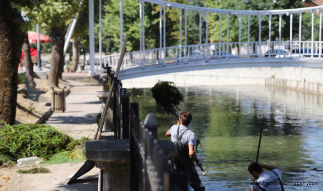 Hendek Uludere Çayı'nda Temizlik Çalışmaları Devam Ediyor