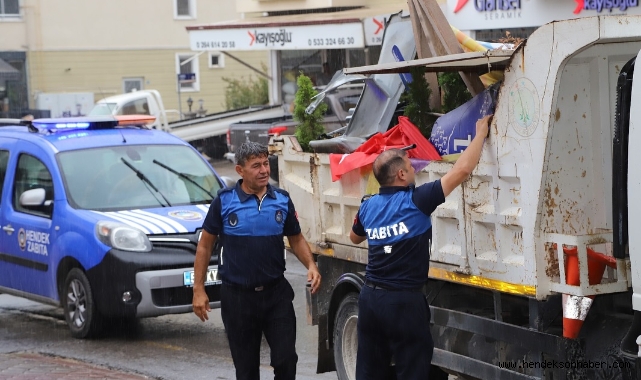 Hendek Zabıtası’ndan Kaldırım ve Cep Otoparkı Denetimleri