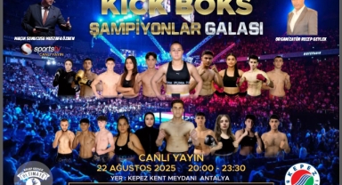 ÖZGENUR AVCIL ANTALYADA PROFESYONEL KİCKBOKS MAÇINA ÇIKIYOR