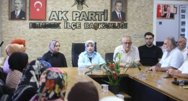 AK Parti Hendek Teşkilatı, Milletvekili Çiğdem Erdoğan Atabek'i Ağırladı