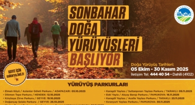 Doğa tutkunları Büyükşehir’le yürüyüşlere başlıyor