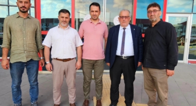 Hendek ​Ak Parti’den Gökhan Eygiye Hayırlı Olsun Ziyareti