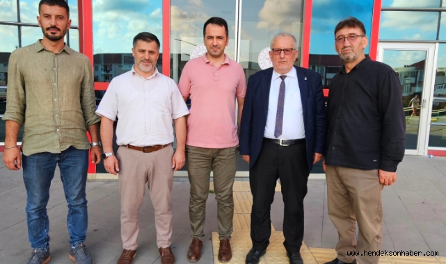 Hendek ​Ak Parti’den Gökhan Eygiye Hayırlı Olsun Ziyareti