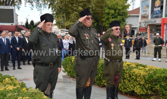 Hendek, Gaziler Günü'nü Coşkuyla Kutladı