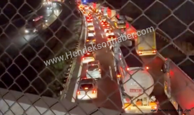 Hendek TEM Anadolu Otoyolu üzerinde Feci Kaza: 1 Ölü, 1 Yaralı