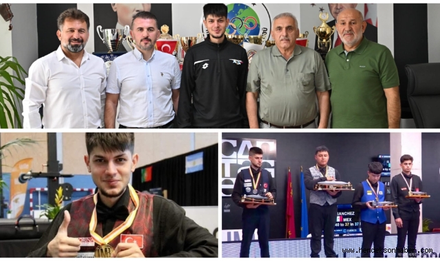 Hendek'ten Dünya Bilardo Arenasında Tarihi Başarı: Seymen Özbaş Dünya İkincisi!