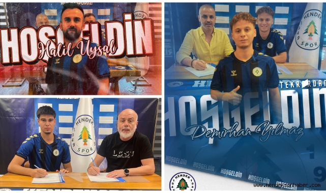 Hendekspor'dan Üç Transfer Birden