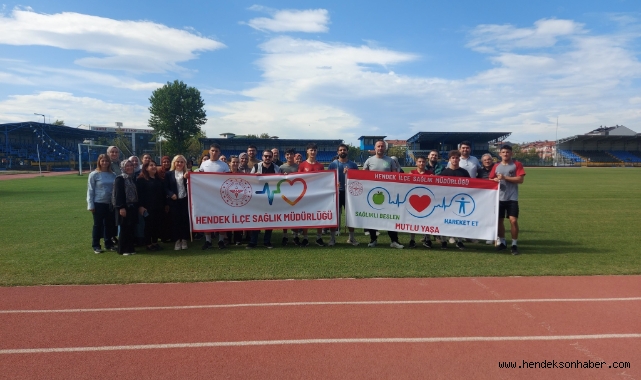 3 EKİM DÜNYA YÜRÜYÜŞ GÜNÜ: HENDEK SAĞLIK İÇİN YÜRÜDÜ