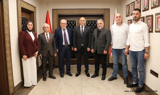 Ak Parti ​Hendek Teşkilatından İl Emniyet Müdürü Saka’ya Ziyaret