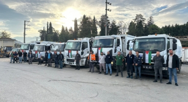 Akyazı Belediyesi’nden Filistin’e destek