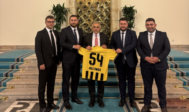 As Akyazıspor'dan Ankara Çıkarması: Gazi Meclis'te Ali İnci Ziyareti