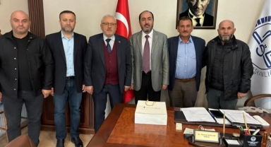 Başkan Bahadır'dan Müftü sağlam’a Din Görevlileri Haftası Ziyareti 