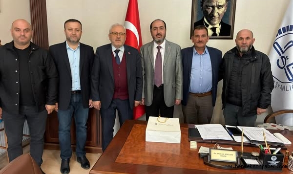 Başkan Bahadır'dan Müftü sağlam’a Din Görevlileri  Haftası Ziyareti 