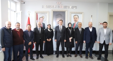 BÜYÜK BİRLİK PARTİSİ (BBP) HEYETİNDEN HENDEK BELEDİYESİNE ZİYARET
