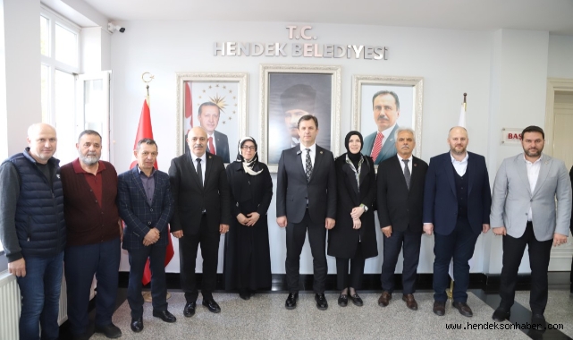 BÜYÜK BİRLİK PARTİSİ (BBP) HEYETİNDEN HENDEK BELEDİYESİNE ZİYARET