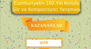 Cumhuriyet Coşkusu Kalemlerle Taçlandı: Hendek'te Kompozisyon ve Şiir Yarışması Sonuçlandı!