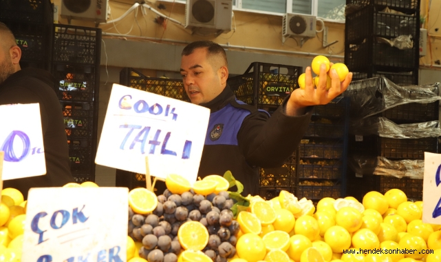 Hendek Salı Pazarında Vatandaş Denetimlerden Memnun